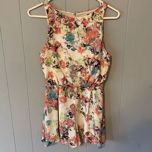 You Floral Romper Size XS